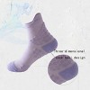 Boersma 6 Pairs Women’s Crew Socks – Cushioned Compression Athletic Socks, Anti-Odor, Breathable, Moisture-Wicking for Running, Fitness, Cyclin - 2 of 4