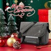 Messenger Bag for Men, 15.6 Inch Laptop Crossbody Bags Women Casual Satchel Shoulder Bag College Travel Office Briefcase - 2 of 4