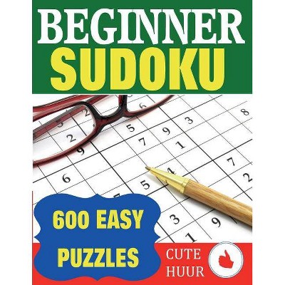 Beginner Sudoku - Large Print by  Cute Huur (Paperback)