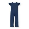 Hope & Henry Girls' Rib Knit Jumpsuit, Infant - 3 of 4