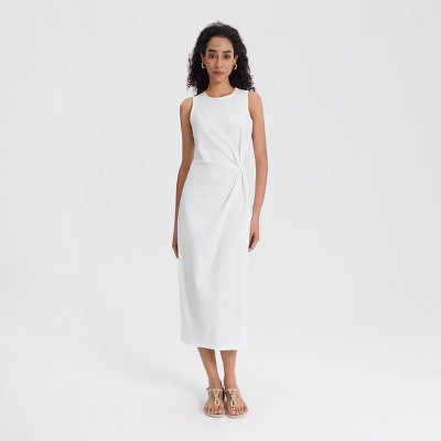 Women's Side-Knot Midi Sundress - A New Day™