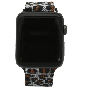 Olivia Pratt Printed Mesh Apple Watch Band - 1 of 4