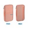 Unique Bargains Travel Passport ID Card Holder Multi-Pockets Wallet 9" x 5" - 3 of 4