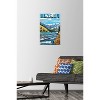 Trends International Lantern Press - Glacier National Park, Avalanche Lake Unframed Wall Poster Prints - 2 of 4