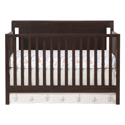 Oxford Baby Lazio 4 In 1 Convertible Crib Espresso Target