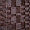 NicBex 6' Tall 3-panel Room Divider for Home, Wicker Weave Divider for Room Separation, for Home & Office, Brown - 2 of 4