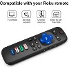 Link Hulu Replacement Remote Control Only for Roku TV, Compatible for TCL Roku/Hisense Roku/Onn Roku/Philips Roku Smart TVs(Not for Stick and Box) - 2 of 4
