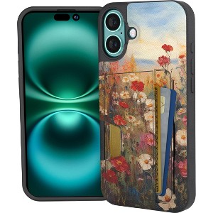 Smartish iPhone 16 Wallet Case - Wallet Slayer Vol 2 Credit Card Kickstand Holder - 1 of 4