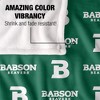 Babson College Logo Pattern Silky 50x60 Blanket, 1 Sided - 4 of 4