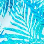blue multi leaves
