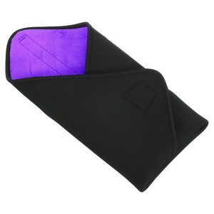 Unique Bargains Flexible Neoprene Waterproof Shockproof Camera Protective Wrap Black&Purple - 1 of 4