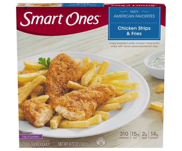 Weightwatchers Smart Ones Frozen Chicken Strips & Fries - 4.72oz