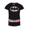 DC Comics Justice League Girls 4 Pack T-Shirts Toddler to Big Kid Sizes (2T - 18-20) - image 2 of 4