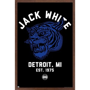 Trends International Jack White - Detroit, MI Framed Wall Poster Prints - 1 of 4