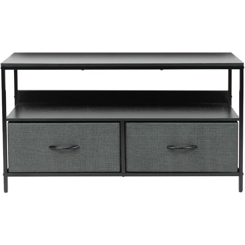 Sorbus TV Stand Dresser with 2 Drawers - Television Riser Chest with Storage - Bedroom, Living Room, Closet, & Dorm Furniture, 1 of 7