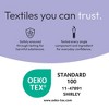 Sapphtopaz 3 PCS/4 PCS Cotton Blend Jersey Knit Comforter Set,Bed Set with 1 Flat Sheet,1 Fitted Sheet,1/2 Pillowcase,Bedding Set for All Seasons - 4 of 4