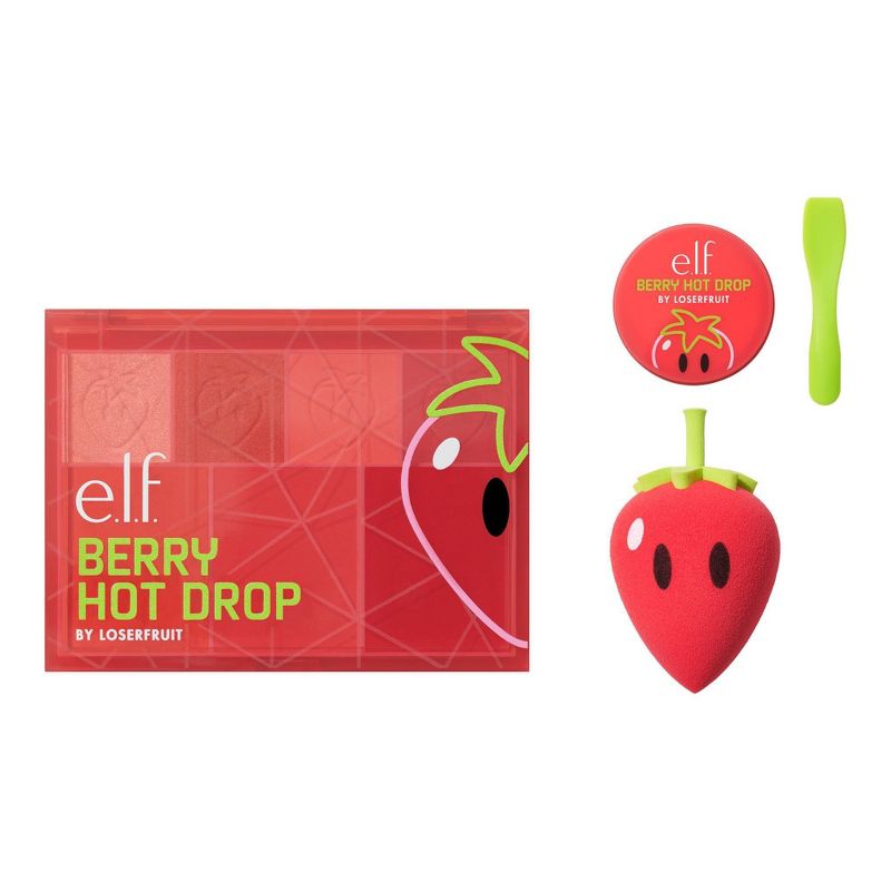 e.l.f. x Loserfruit Berry Hot Drop Makeup Set - 3ct, 4 of 19