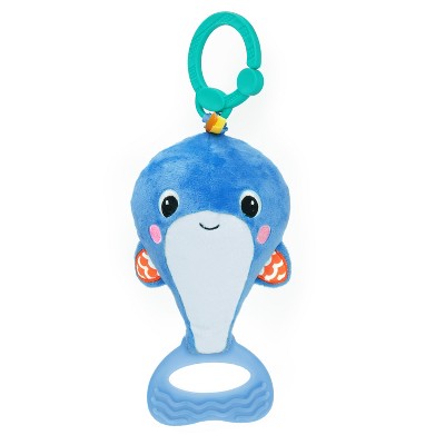 Image of Bright Starts Whale-a-roo Pull & Shake Activity Toy