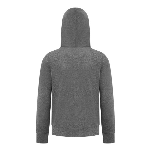 Sudadera con capucha para niños EVERYDAY KIDS todo clima, gris carbón – sudadera de forro polar con capucha – ideal para escuela, juegos al aire libre o viajes – sudadera para niño 5