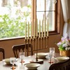 Vintiquewise Wall Mount 9-Branch Hanukkah Menorah, Mid-Century Elegant Illuminated Display, Decorative Judaica Accent - 3 of 4
