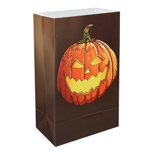 LumaBase Plastic Luminaria Bags - Set of 12 - 1 of 4