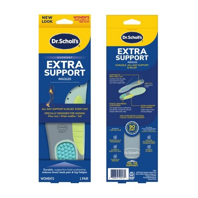 Dr. Scholl&#39;s Extra Support Trim to Fit Inserts Insoles for Women - Size 6-11 - 1 pair
