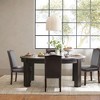 JIONJOY Brown Faux Leather Upholstered Dining Chair - 2 of 4