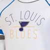 Nhl St. Louis Blues Women's White Fleece Crew Sweatshirt : Target