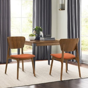Kalia Upholstered Wood Dining Chair - Set of 2 - 1 of 4