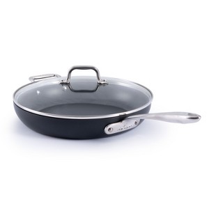 All-Clad 12" Nonstick Frypan with Lid, HA1 Expert Cookware, Black - 1 of 4