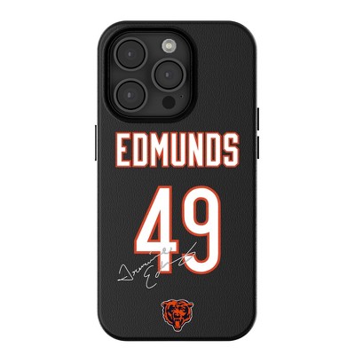 Keyscaper NFL Chicago Bears Players Game Tactic MagSafe Compatible Cell Phone Case for Apple iPhone