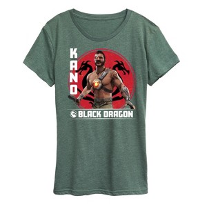 Women's - Mortal Kombat - Kano Black Dragon Short Sleeve Graphic T-Shirt - 1 of 4