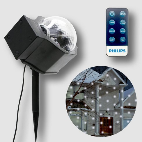 Philips 1-outlet Digital Timer Plug-in Light Up Snowflake Polarized : Target