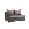 Sapphtopaz Patio Furniture Set Wicker Outdoor Chairs Sectional Sofa with Cushions and Coffee Table for Outdoor, Garden, Terrace - 3 of 4