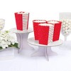 Big Dot of Happiness Red Confetti Stars - Simple Party Favor Popcorn Treat Boxes - Set of 12 - 3 of 4