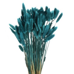 Unique Bargains Decorative Natural Dried Floral Bunny Tail Artificial Plants 120 Pcs - 1 of 4