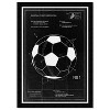 Wynwood Studio 15"x21" Soccer Ball 2012 Wall Art Black Frame: Modern Canvas, Wood Composite, Vertical Orientation - 3 of 3