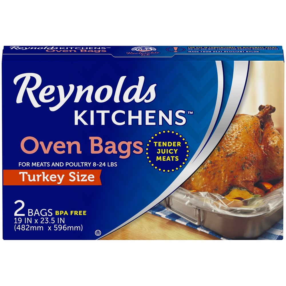 Reynolds Kitchens Turkey Oven Bags - 2ct/6.2sq ft
