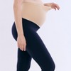 Women's Essential Stretch Secret Fit Over the Belly Maternity Crop Leggings | Motherhood Maternity - 4 of 4