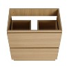 NicBex 29.13" Freestanding Bathroom Vanity without Sink, Bathroom Storage Cabinet, 2 Drawers for Bathroom - 2 of 4