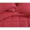 Kate Aurora All Season Hotel Dobby Stripe 8 Piece Bed in a Bag Comforter & Sheets Set - 4 of 4