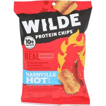 Wilde Brand Nasheville Hot Protein Chips - Case of 12 - 4 oz