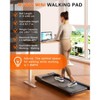 Superun 80Cm Run Belt Mini 1.2 Horsepower walking pad treadmill easy storage - 2 of 4