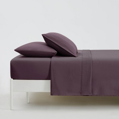 Purple Full Microfiber Deep Pocket Sheet Set