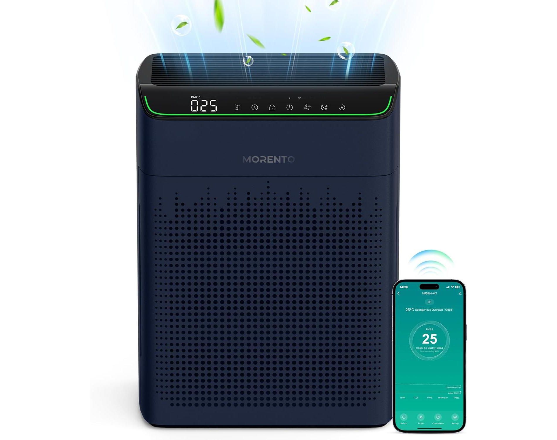 HEATDAZ MRS866 Smart  HEPA Air Purifier