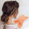 Unique Bargains Women's Cute Bow Hair Pins 10.24"x6.69"x0.79" 1 Pc - 2 of 3