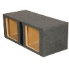 Q Powerr Dual 12" Ported L3 L5 L7 Subwoofer Box Speaker Enclosure (2 Pack) - 3 of 4