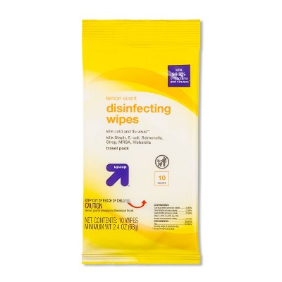 Lemon Disinfecting Wipes - 10ct - up & up™