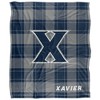 Xavier University Campus Plaid Spirit Silky Touch Super Soft Throw Blanket 50x60 - 2 of 4