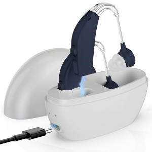 MEDca Digital Hearing Amplifier, (Pair of 2) Personal Hearing Enhancement Sound Amplifier, Rechargeable Digital Hearing Amplifier with All Day Bettery - 1 of 4